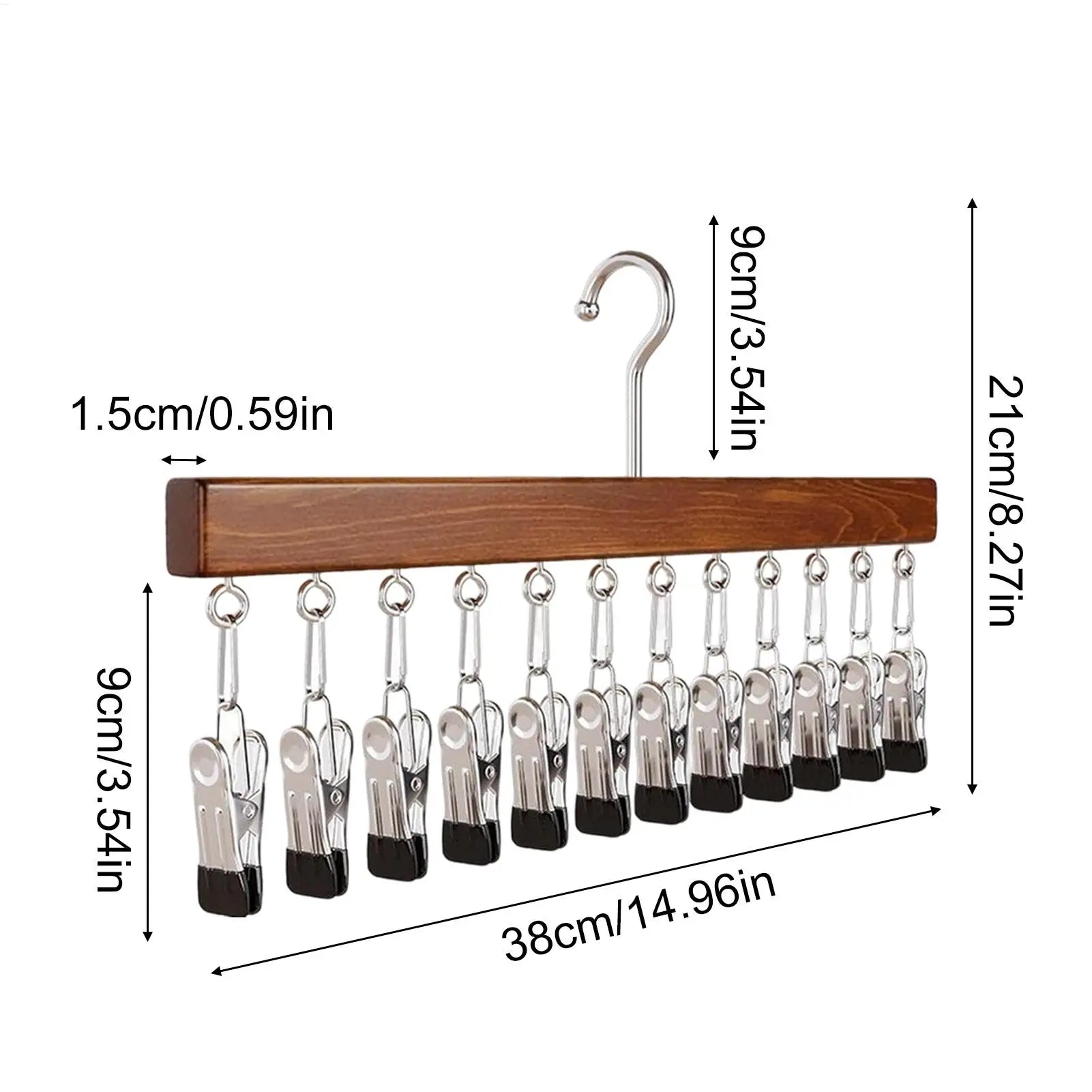 HatNest™ Wooden Organizer 🎩 — Neat Storage, Easy Access