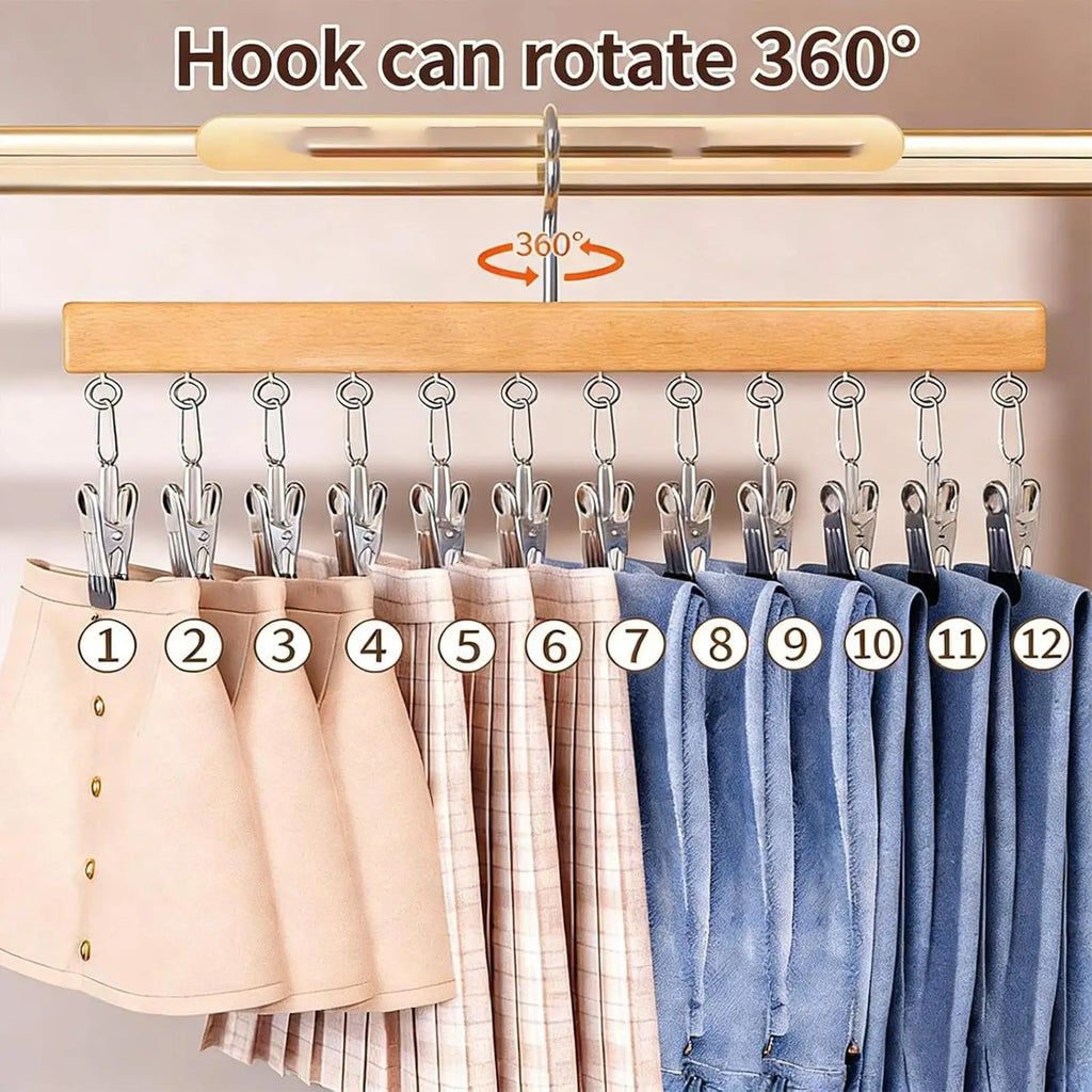 HatNest™ Wooden Organizer 🎩 — Neat Storage, Easy Access