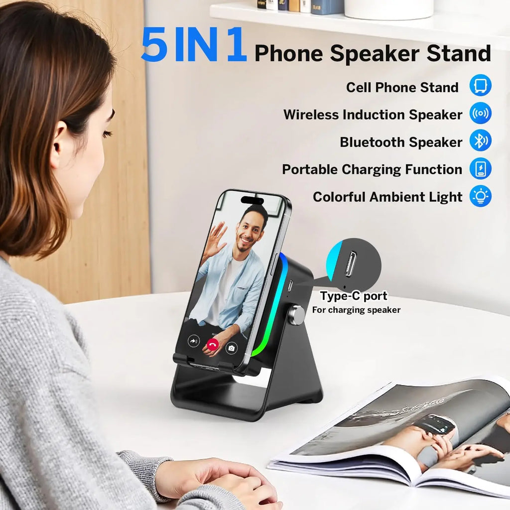 SoundDock™ Speaker Stand 🔊✨ — Instant Wireless Audio Amplification