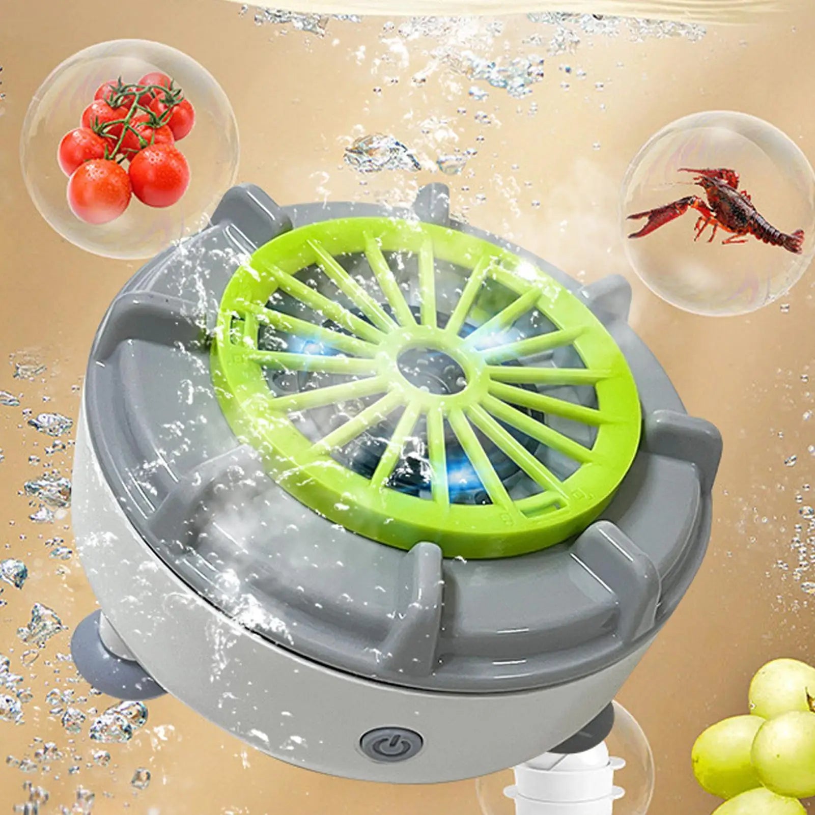 TurboFresh™ Washer 🥬✨ — Clean Produce in Seconds