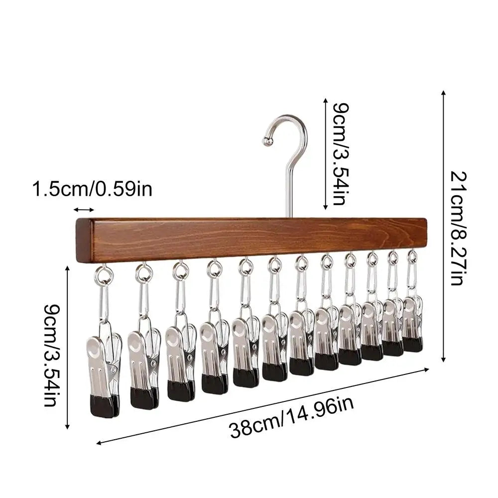 HatNest™ Wooden Organizer 🎩 — Neat Storage, Easy Access