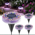 GlowPath™ Solar Lights ✨🌙 — Mosaic Beauty for Every Pathway